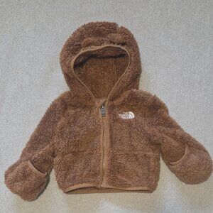 Fleece The North Face Jacket, size 0-3 months